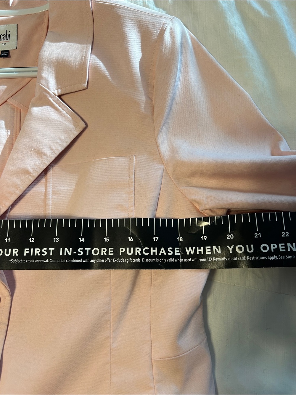 CAbi Style #5656 Grace Blazer Size 12 - Picture 2 of 10